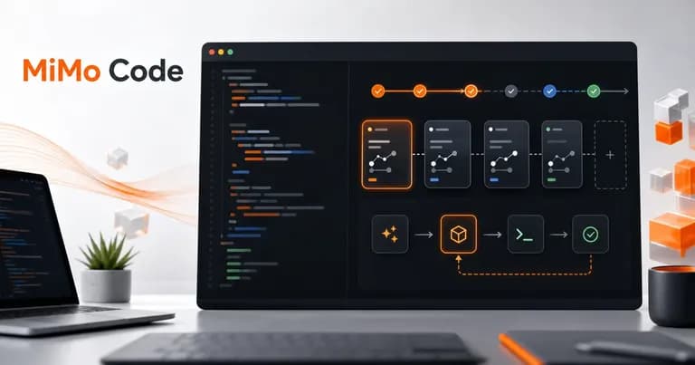 MiMo Code 终端编程 Agent 工作流示意图