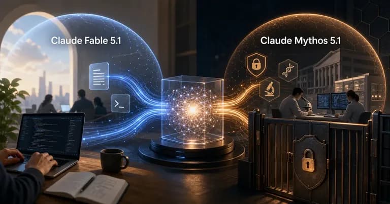 Claude Fable 5.1 公开开发环境与 Claude Mythos 5.1 受控科研区域共享同一模型核心