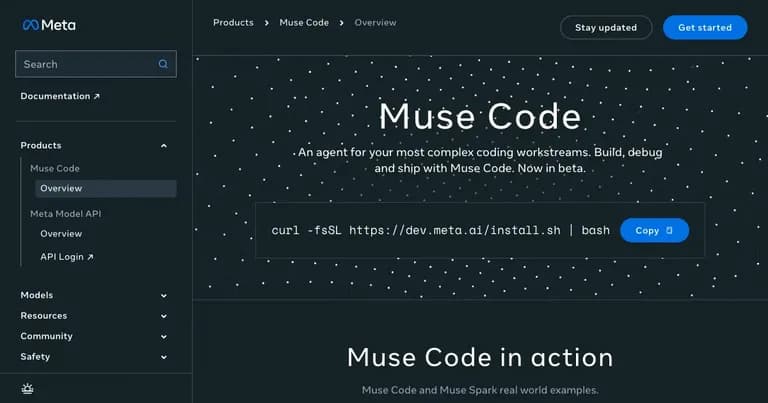 Muse Code AI 编程工具界面缩略图