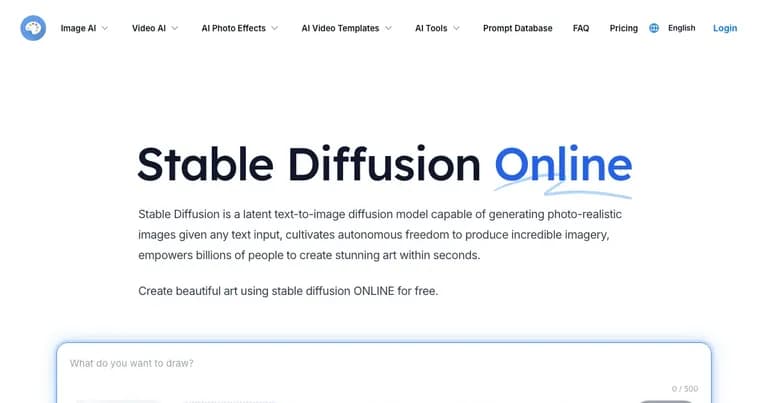 Stable Diffusion AI 图像生成工具界面缩略图